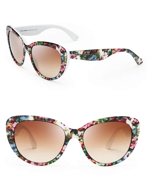 dolce gabbana sunglasses with flower print 2017|Dolce & Gabbana sunglasses women's.